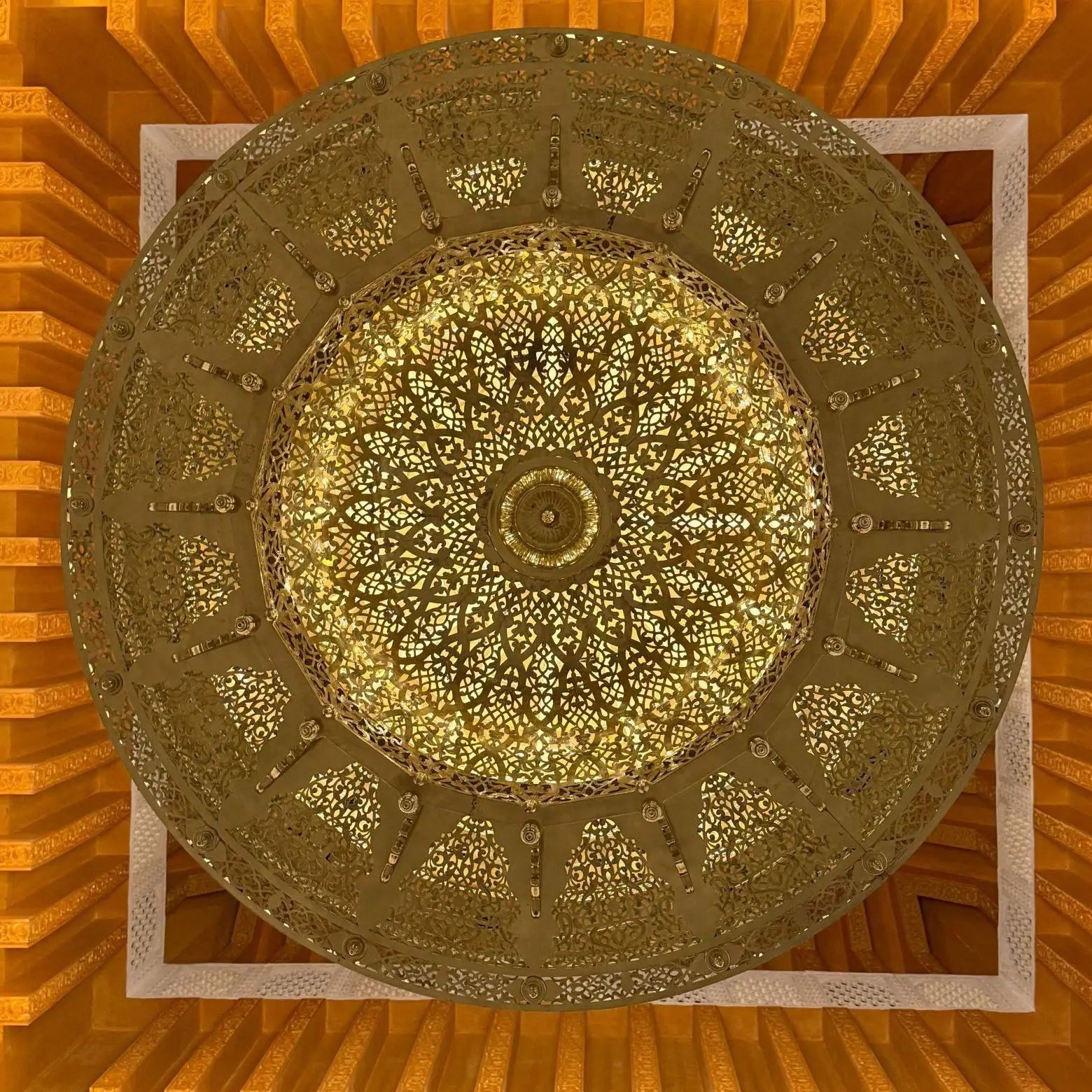 Lustres en cuivre pour mosquées